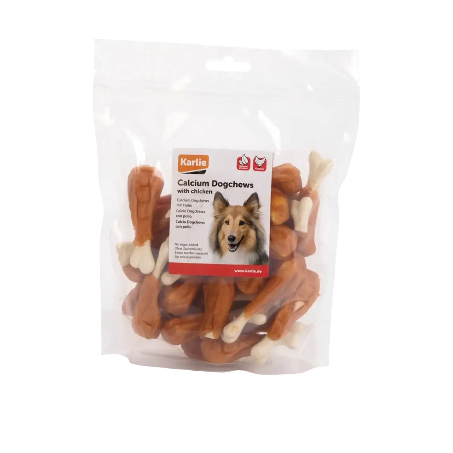 Karlie Calcium Kauwsnacks Kip 400 g
