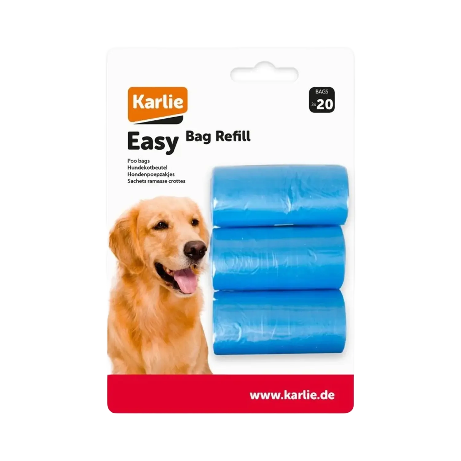 Karlie Easy Bag Poepzakjes Blauw