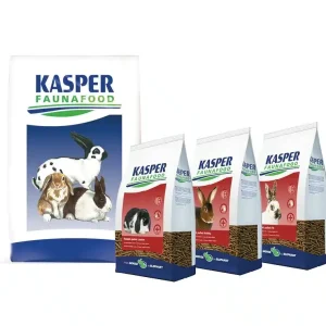 Kasper Faunafood konijnenkorrel junior 4kg konijnenvoer