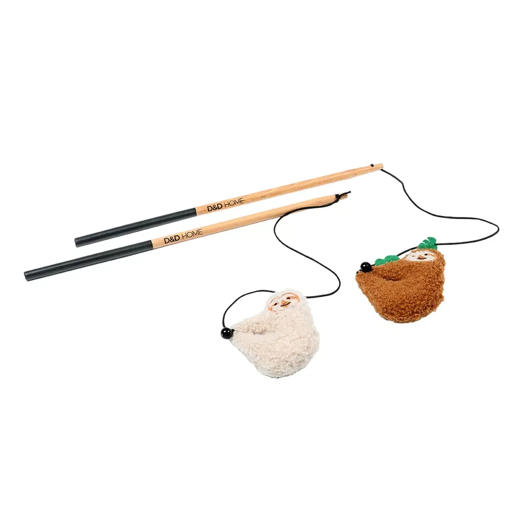 Kattenhengel – Luiaard Assorti – 1 stuk
