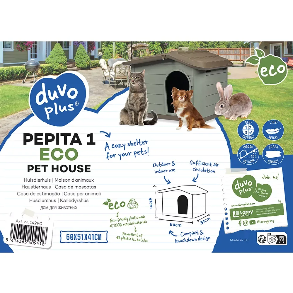 Kattenhuis voor Buiten – Pepita 1 - Image 2