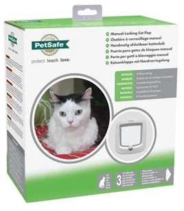 Kattenluik Petsafe 300 handmatig wit
