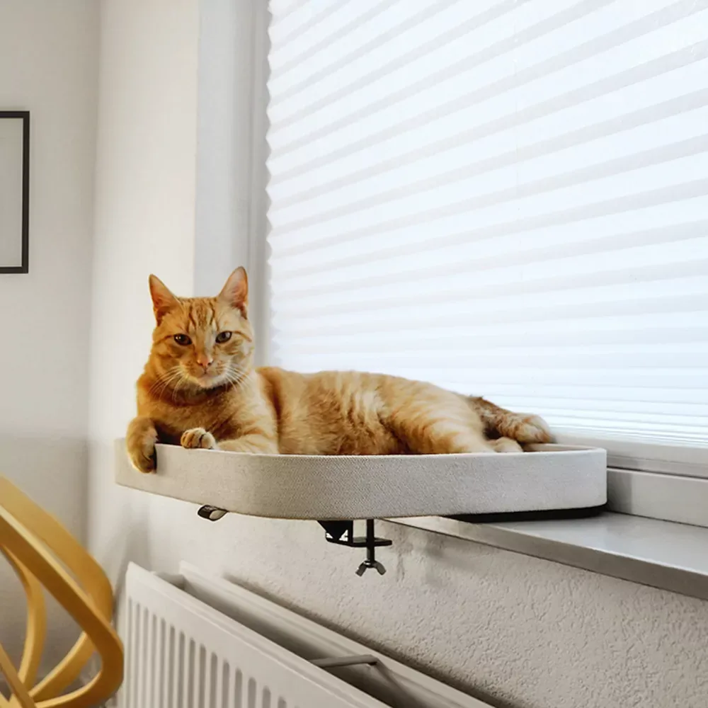 Kattenmand voor Vensterbank – Kyo Wit - Image 2