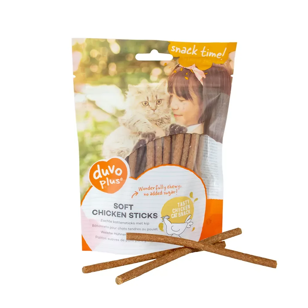 Kattensnacks – Sticks met kip