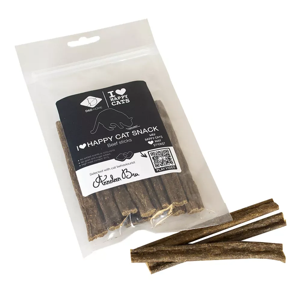 Kattensnacks – Sticks met rund