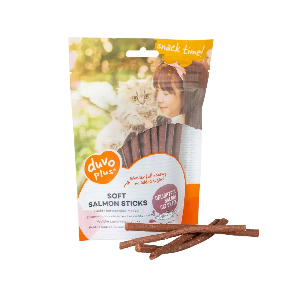 Kattensnacks – Sticks met zalm