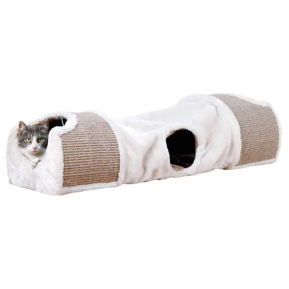 Kattenspeeltunnel – Pluche & Sisal