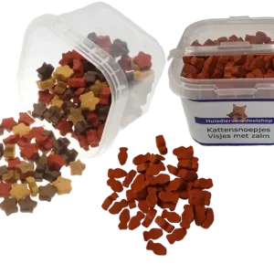 Kattentrainers Visjes met Zalm 140 g