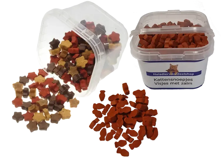 Kattentrainers Visjes met Zalm 140 g