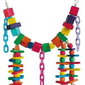 Keddoc vogelspeelgoed Color Chain Multi-color