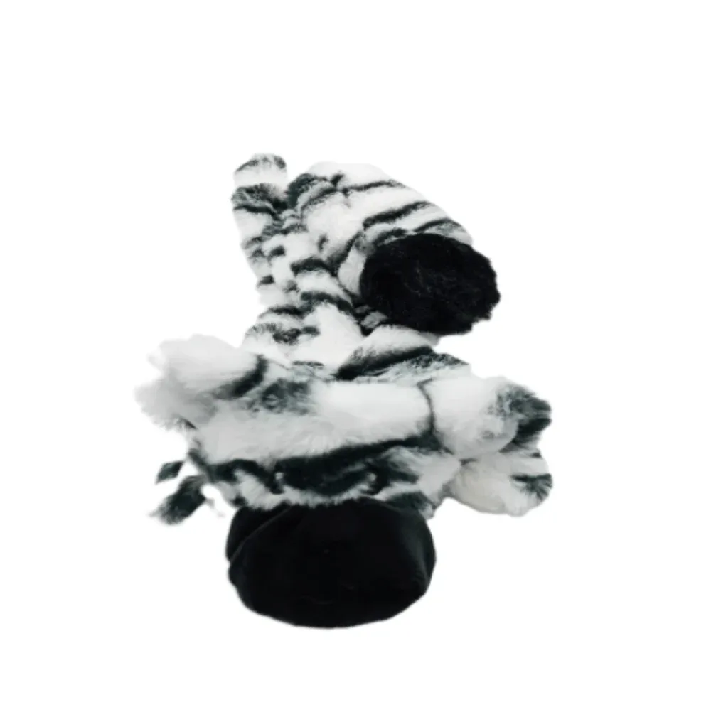 Kengz - Flatties Knuffels - Zachte Speel- en Slaapmaatjes - Zebra - 42cm