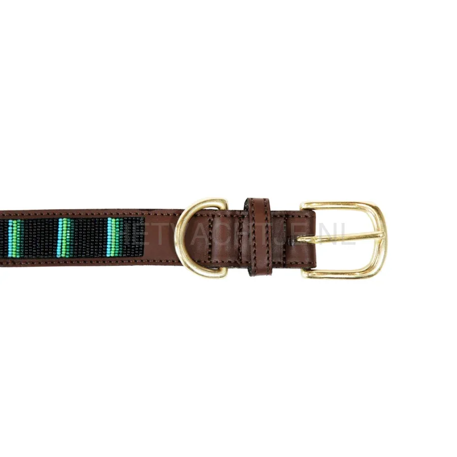 Kentucky - Hondenhalsband Handgemaakte Parels Zwart - Image 2