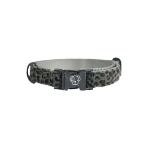 Kentucky - Hondenhalsband Leopard Grijs
