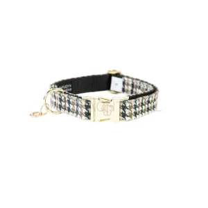Kentucky - Hondenhalsband pied-de-poule Bruin
