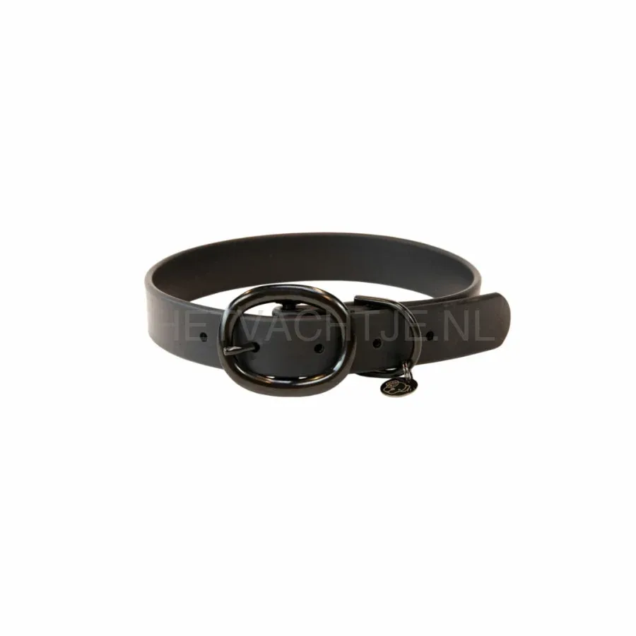 Kentucky - Hondenhalsband Soft Rubber Zwart