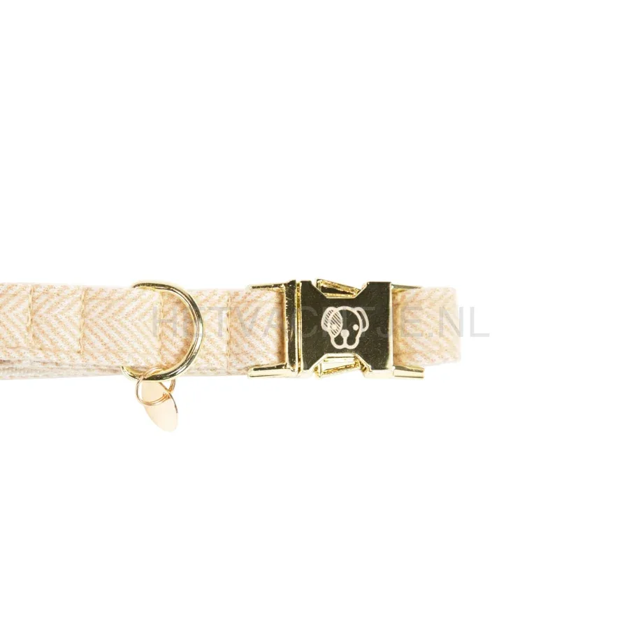 Kentucky - Hondenhalsband Wol Beige - Image 2