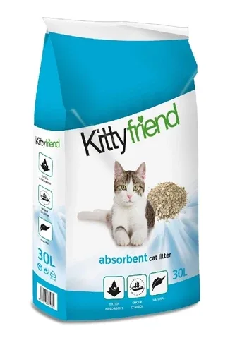 Kitty Friend Absorbents Kattenbakvulling - 30 liter