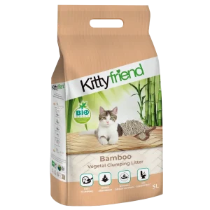 Kittyfriend Vegetal Bamboe Kattenbakvulling