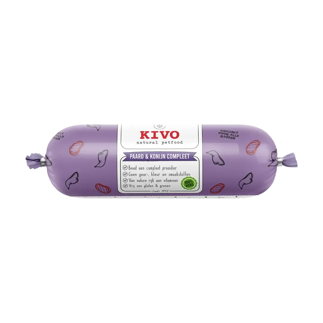 Kivo Paard en Konijn Compleet 500 g