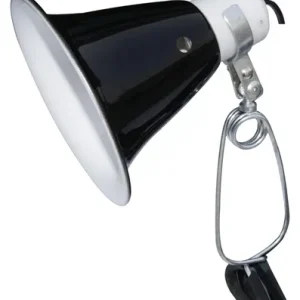 Komodo Dome Clamp Lamp Fixture 14 cm - Black