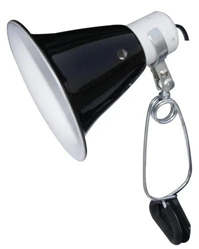 Komodo Dome Clamp Lamp Fixture 14 cm - Black