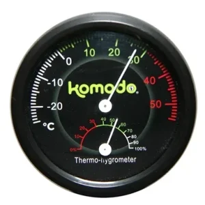 Komodo Thermometer Hygrometer Analoog 8 cm