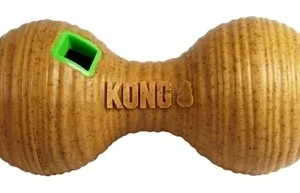 Kong Bamboo Feeder Dumbbel Voerbal
