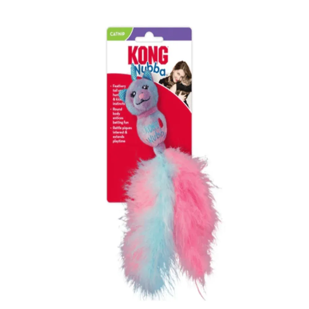 Kong - Cat Wubba Caticorn - Magisch kattenspeelgoed met catnip - 23cm