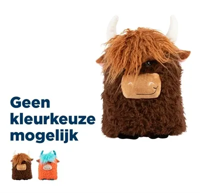 Kong Comfort Jumbo Schotse Hooglander - Assorti