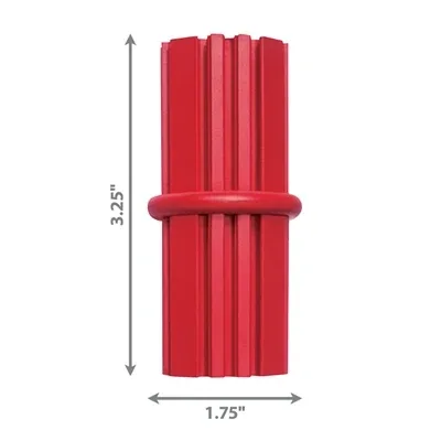Kong Dental Stick Rubber - Rood - Image 2