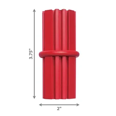 Kong Dental Stick Rubber - Rood - Image 2