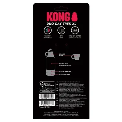Kong Duo Day Trek Drinkfles Rvs - 1820 ml - Image 2