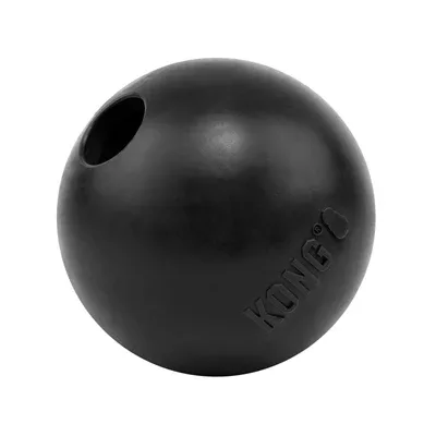 Kong Extreme Bal met Gat - Zwart