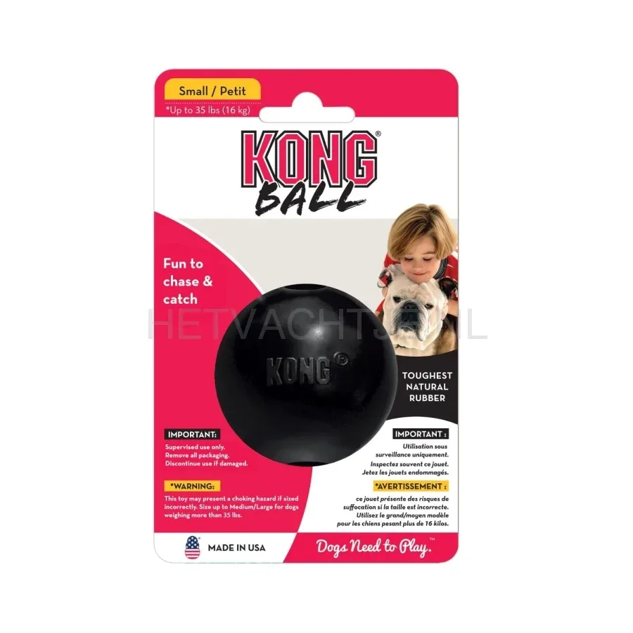 KONG - EXTREME BALL hondenspeeltje met gat