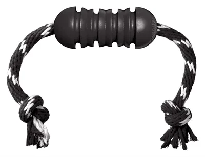 Kong Extreme Dental met Touw - Zwart