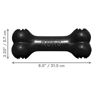 Kong Extreme Goodie Bone - Zwart - Image 2