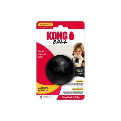 Kong Extreme Rubber Bal - Zwart - Image 2