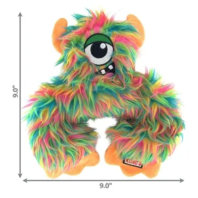 Kong Frizzle Frazzle met Piep en Kreukelgeluid Verstevigd - Image 2