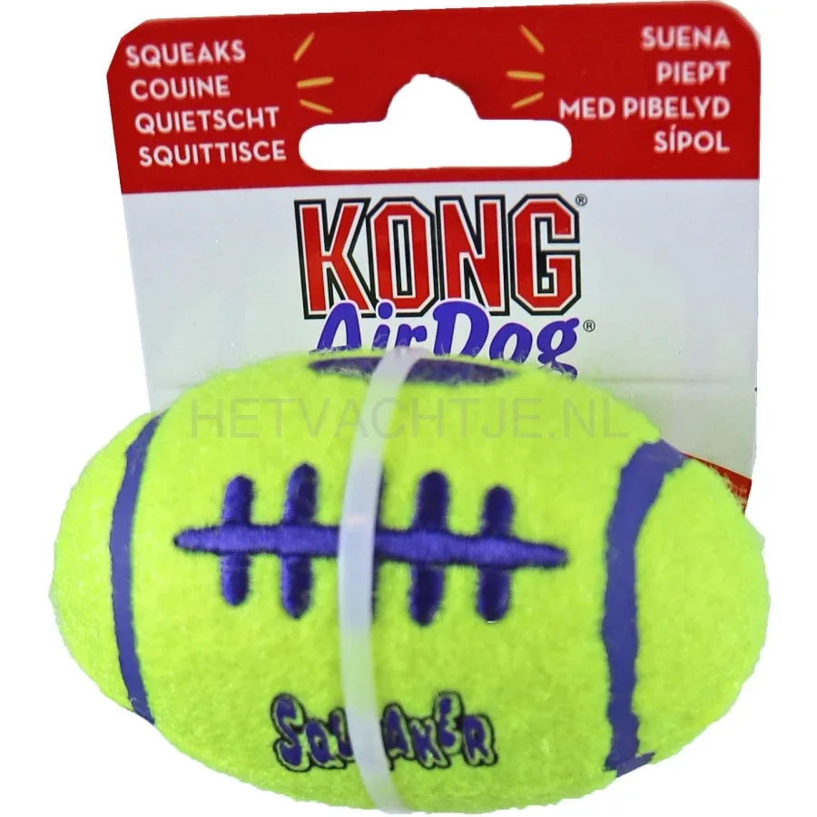 Kong hond Air Dog football met piep