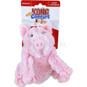 Kong hond Comfort Kiddos olifant,Leeuw,Beer,Varken