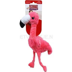 Kong hond Shakers Honkers flamingo, small.