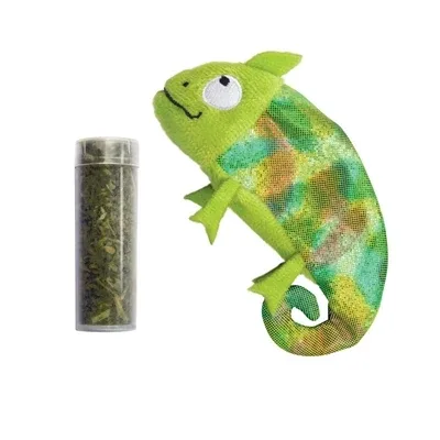 Kong Kameleon met Catnip Hervulbaar