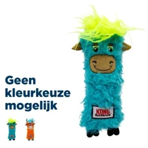 KONG KICKEROO HIGHLAND COW SCHOTSE HOOGLANDER ASSORTI 11X5X21,5 CM