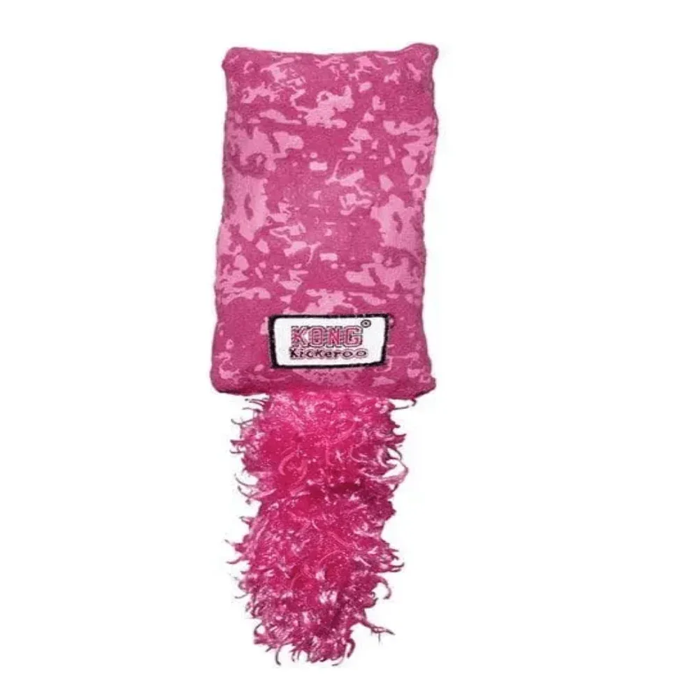Kong - Kickeroo - Kittens - Zacht speelgoed met catnip - Roze - 23cm - Image 2