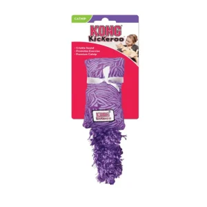 Kong - Kickeroo - Voor Kittens - Zacht speelgoed met catnip - 23cm