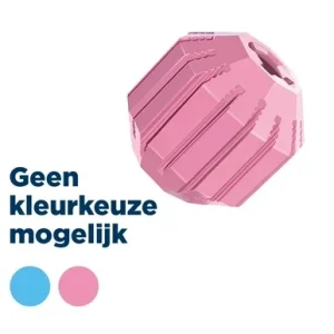 Kong Puppy Activity Rubber Bal of - Roze