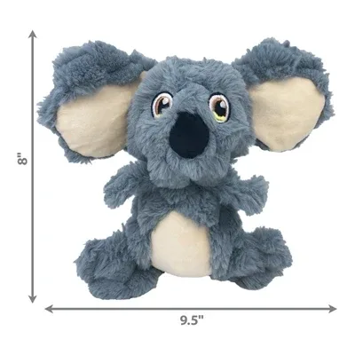 Kong Scrumplez Koala Pluche met Piep - Grijs - Image 2
