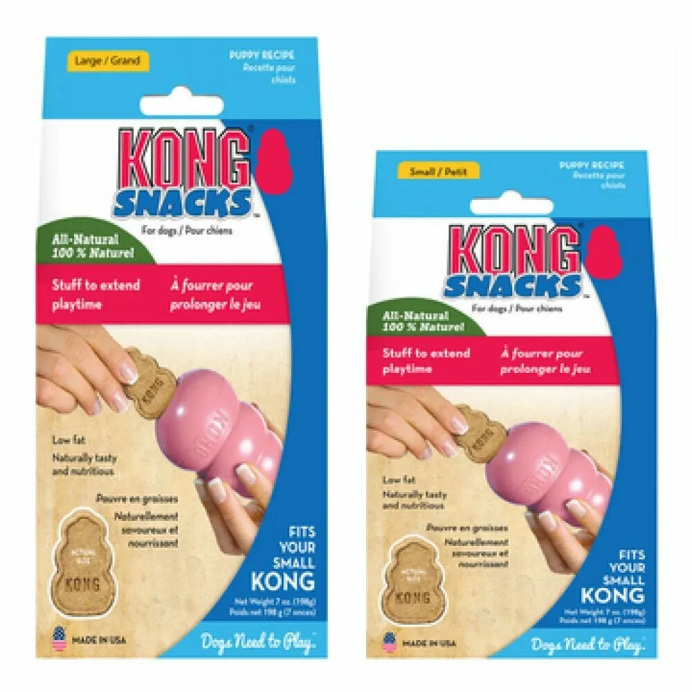Kong Snacks Lever - Vulbaar Hondenspeelgoed - 198 Gram - Lever - S