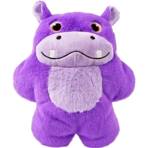 Kong Snuzzles Hippo Nijlpaard Paars 24,5X10X28 Cm