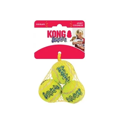 Kong Squeakair Tennisbal met Piep - Geel